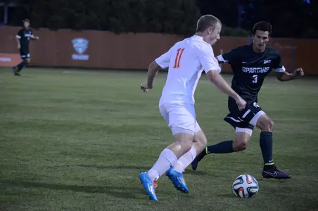 Pat Flynn v MSU - Sept 24 2014 - Larry Clapper photo