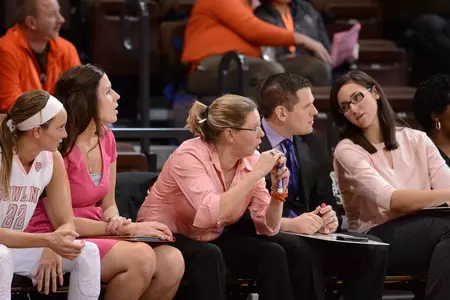 Bench - coaches - Kennedy Kirkpatrick Jacey Brooks Jennifer Roos Jesse Fleming Sahar Nusseibeh