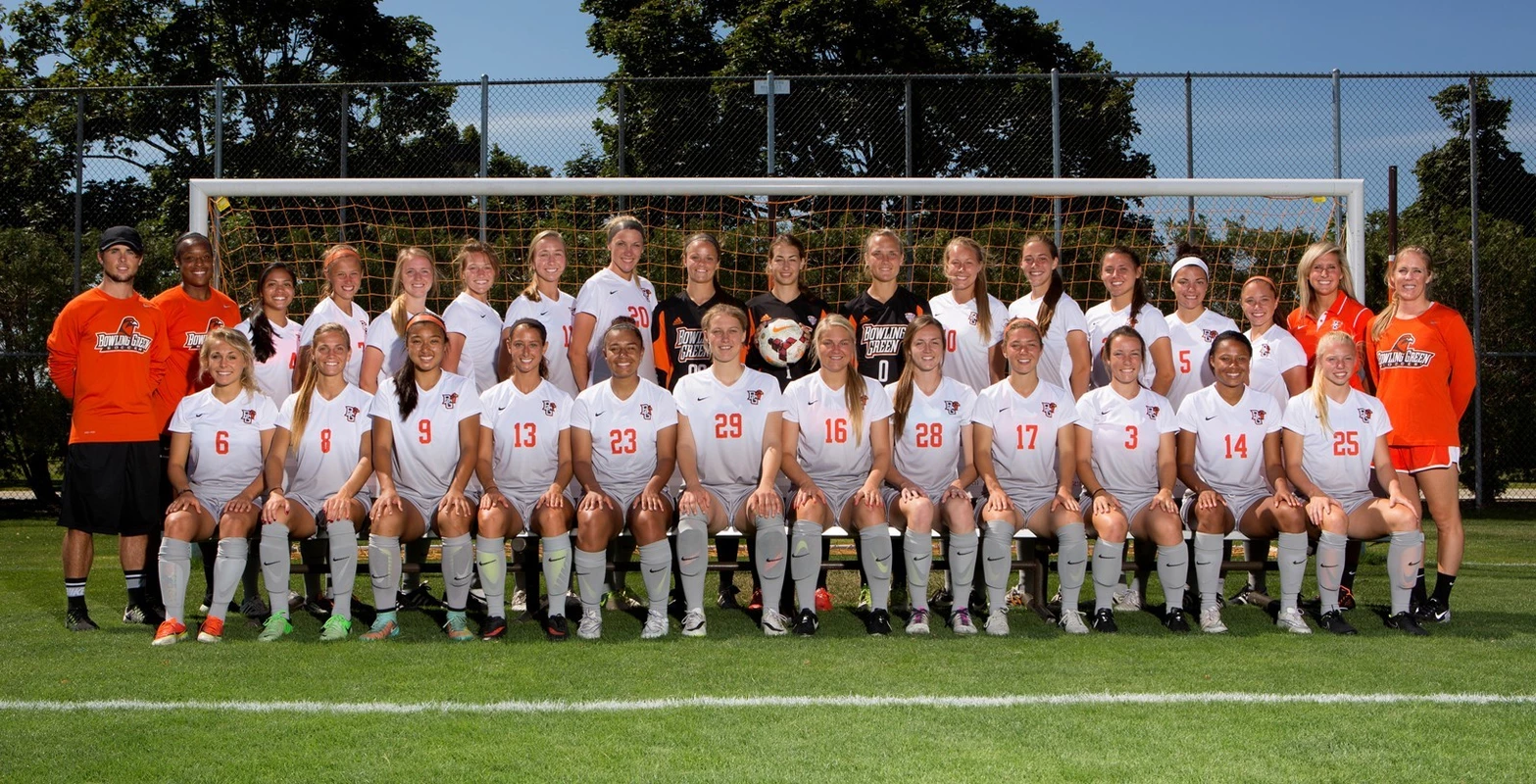 2015 BGSU Women's Soccer Team Photo