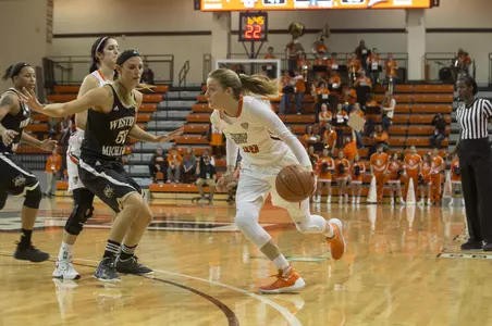 Miriam Justinger Jessica Jessing BGSU WMU Feb 10 2016