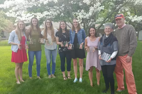 2015 volleyball team award winners