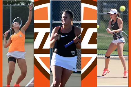 Antonina Farrar Drew Fillis Emily Witt - Academic All-MAC 2016