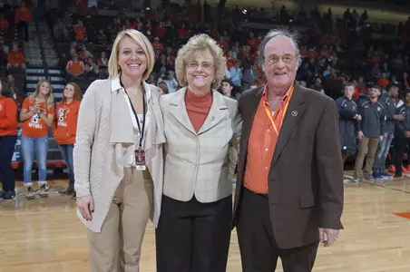Lauren Ashman, Dr. Mary Ellen Mazey, Dr. Lee Meserve