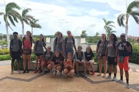 BGSU arrives in Varadero - Aug 14 2016