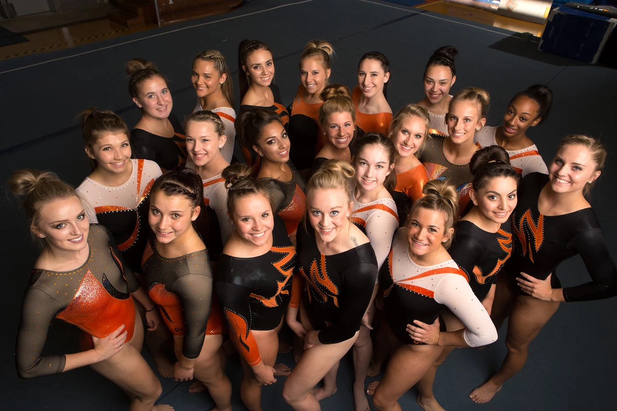 2017 Gymnastics Team Photo