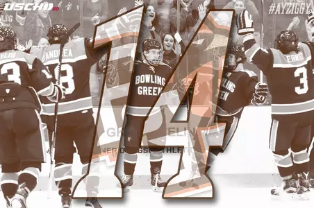 USCHO Ranking No 14 Graphic