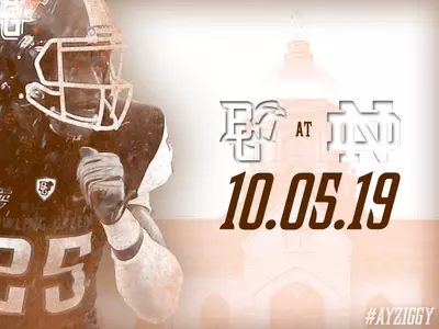 BGSU Football at Notre Dame