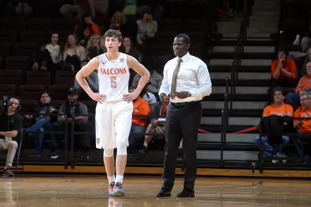Dylan Frye and Coach Huger