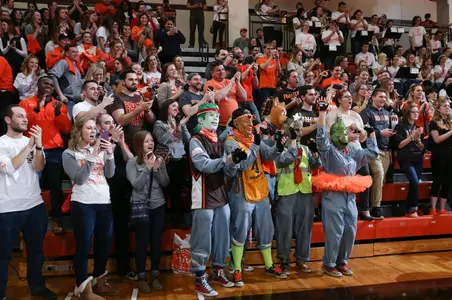 Fans - wbk v NIU - mascot reveal