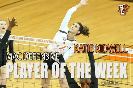 Katie Kidwell MAC Defensive Player of the Week