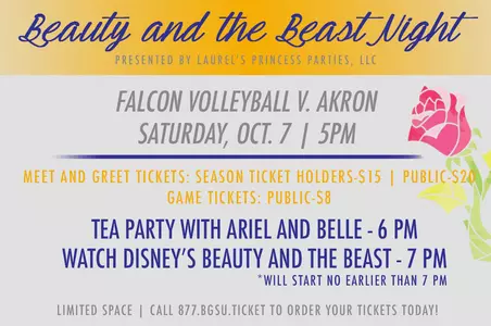 Volleyball Beauty and the Beast Night