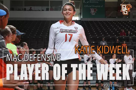 Katie Kidwell MAC Defensive Player of the Week