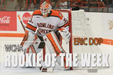 Eric Dop WCHA Rookie of the Week