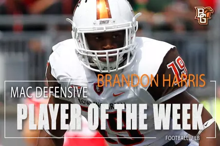 Brandon Harris Defensive Player of the Week
