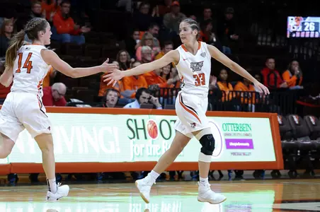 Carly Santoro & Haley Puk - Nov 10 2017 v EKU - Bianca Garza photo