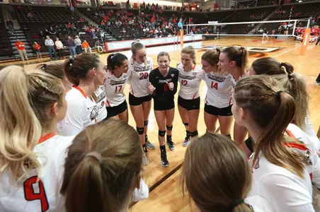 Volleyball Huddle