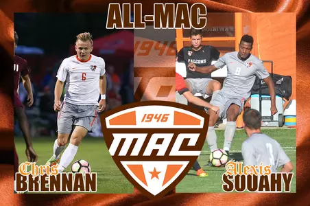 Chris Brennan Alexis Souahy All-MAC Team 2017