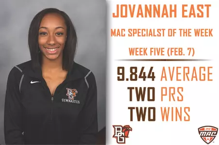 Jovannah East MAC SotW