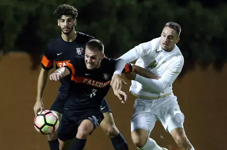 Dominic Grida Moe Mustafa v Akron - Oct 29 2016 - Bianca Garza photo