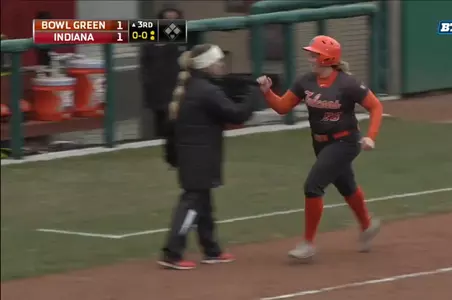 Chelsea Raker homers at Indiana - March 18 2017
