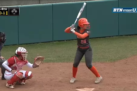 Taylor Blevins at Indiana March 18 2017 tv