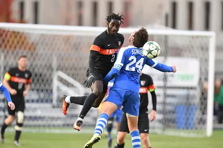Bismark Agyeman v Buffalo - Nov 11 2016 - Jeff Harwell photo
