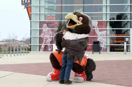 Freddie Falcon & a fan - Dec 4 2016 - Bianca Garza photo