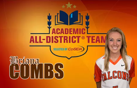 Briana Combs CoSIDA Academic All-District Team 2017
