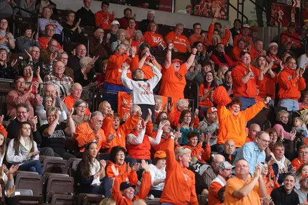 Fans - crowd - BGSU women's basketball v Virginia