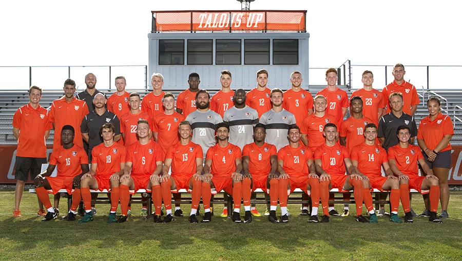 BGSU men's soccer - 2017 team photo