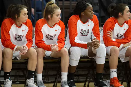 BGSU bench v Ball State - Isaiah Vazquez photo