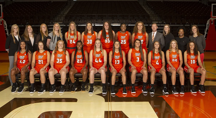 BGSU Women's Basketball - 2018-19 Team Photo