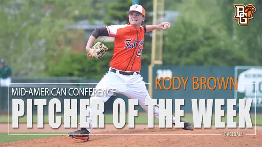 Kody Brown Pitcher of the Week