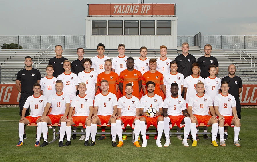 BGSU Men's Soccer - 2018 team photo