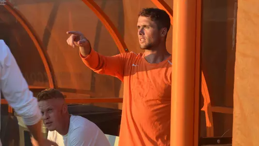 Cian McDonald v Detroit - Aug 8 2018 - BGSU Ath Comm photo