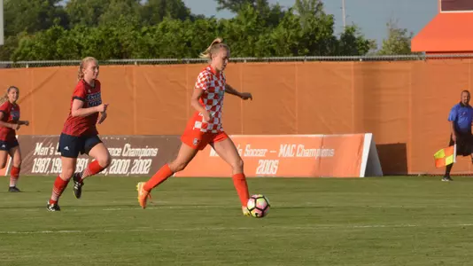 Erica Hubert v Detroit - Aug 8 2018 - BGSU Ath Comm photo