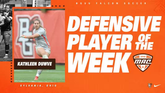 Kathleen Duwve MAC Defensive Player of the Week