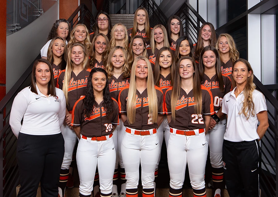 2020 BGSU softball team