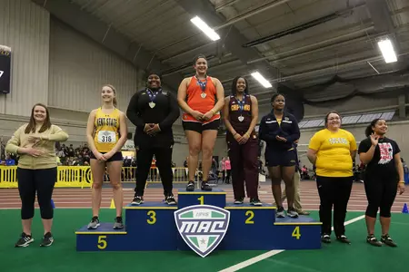 2019 Indoor Shot Put Podium