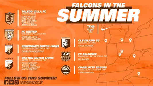Men's Soccer Follow the Falcons Summer 2019