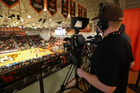 Television TV Camera - women's basketball vs Kent State - March 2 2019