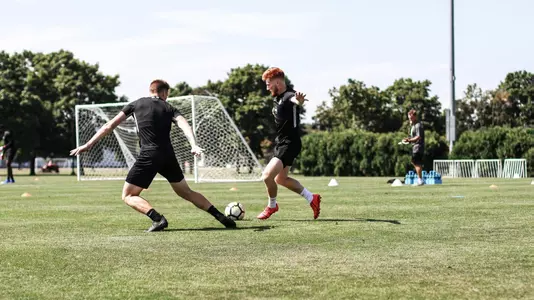 Zach Buescher - practice - Aug 2019