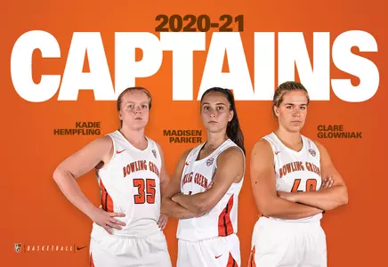Women's Basketball Captains 2020-21