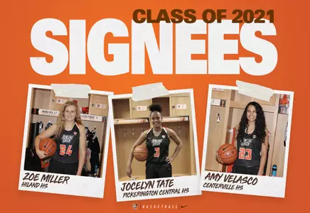 BGSU women's basketball signees Nov 11 2020