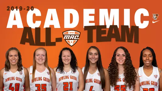 2019-20 women's basketball - Academic All MAC Team