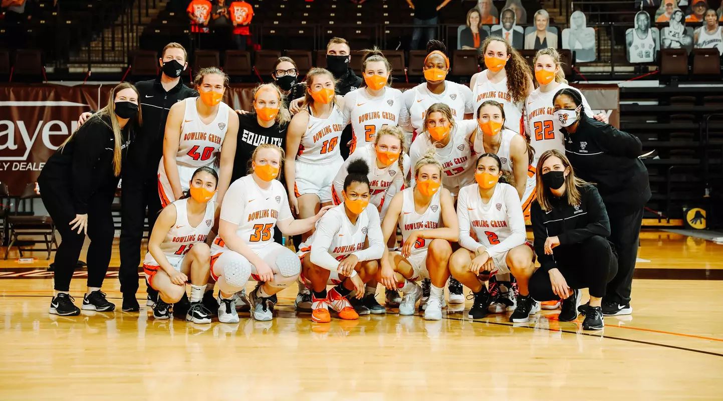 BGSU team - Falcons 82, Kent State 65 - March 3 2021