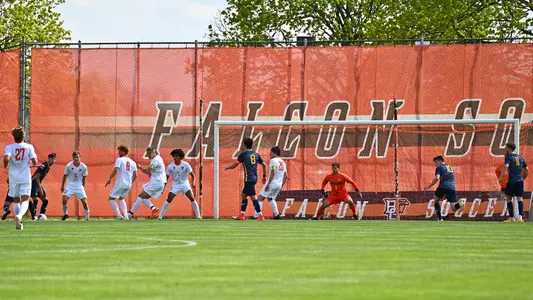 Game action v WVU - April 14 2021