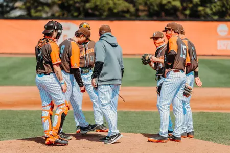 Mound Meeting Baseball