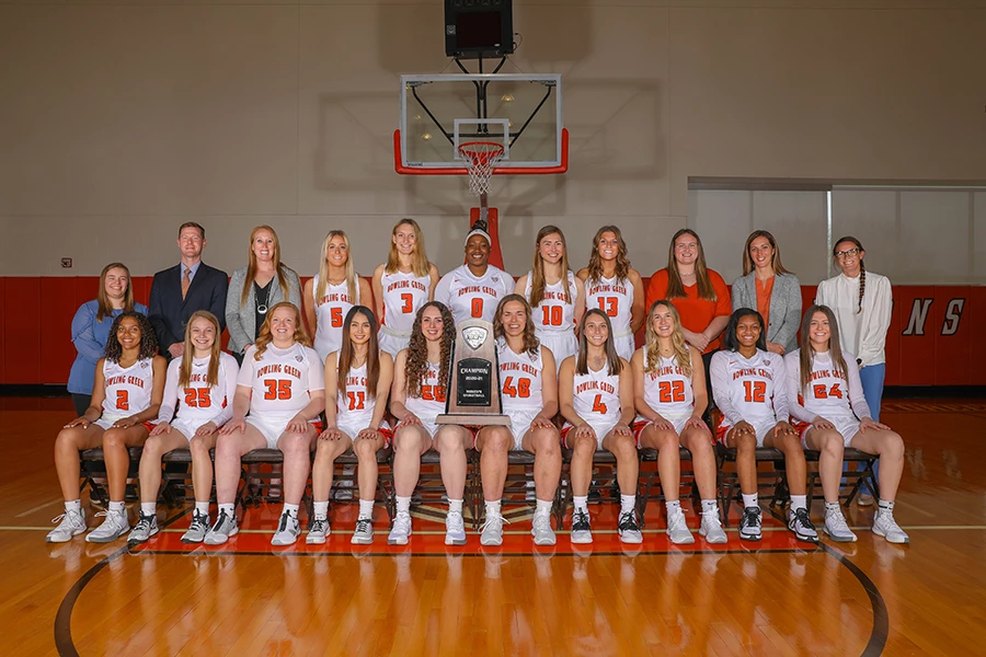 Team photo - with trophy - taken in April 2021