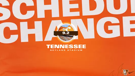 Tennessee Schedule Change